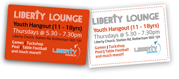 Liberty Lounge info cards