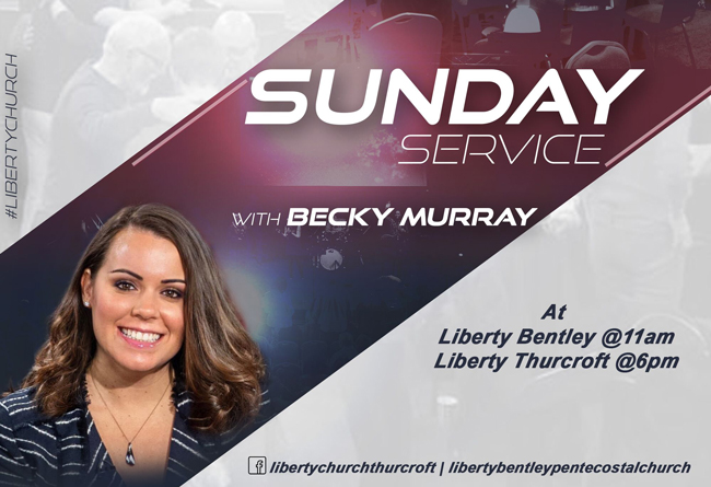 Sunday Services with Becky Murray – 13th March 2022