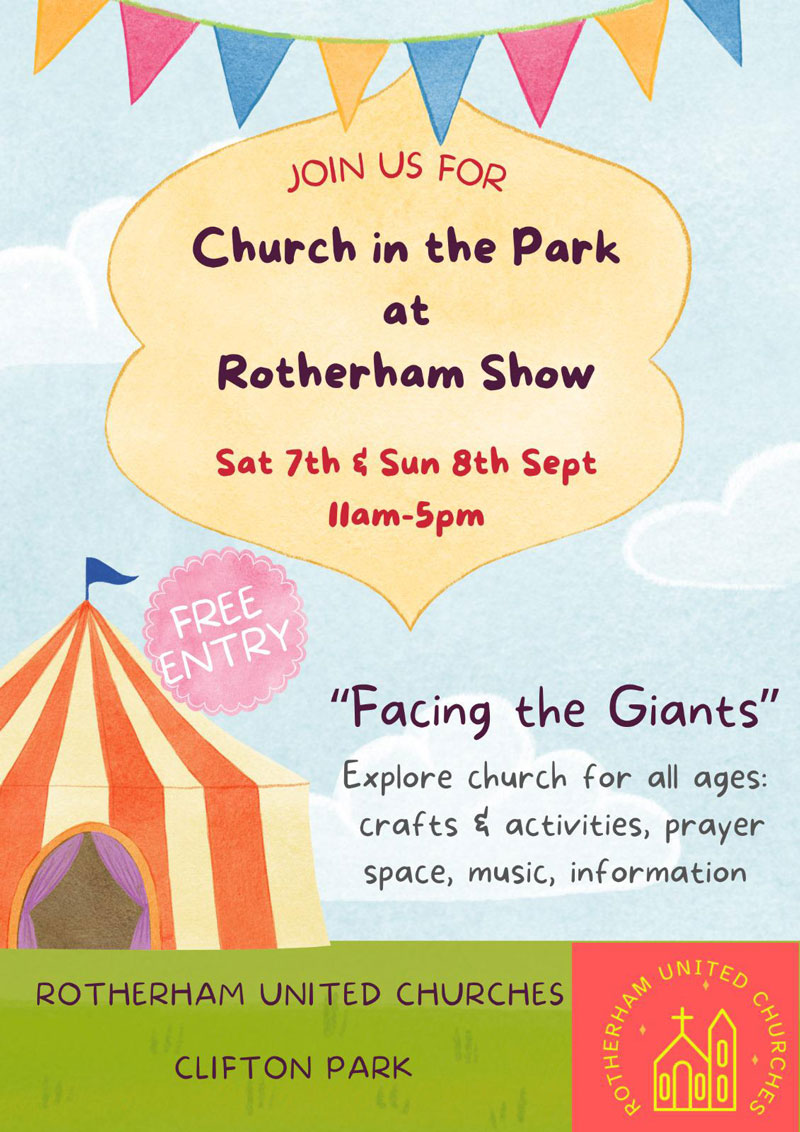 United Churches in the Park at Rotherham Show