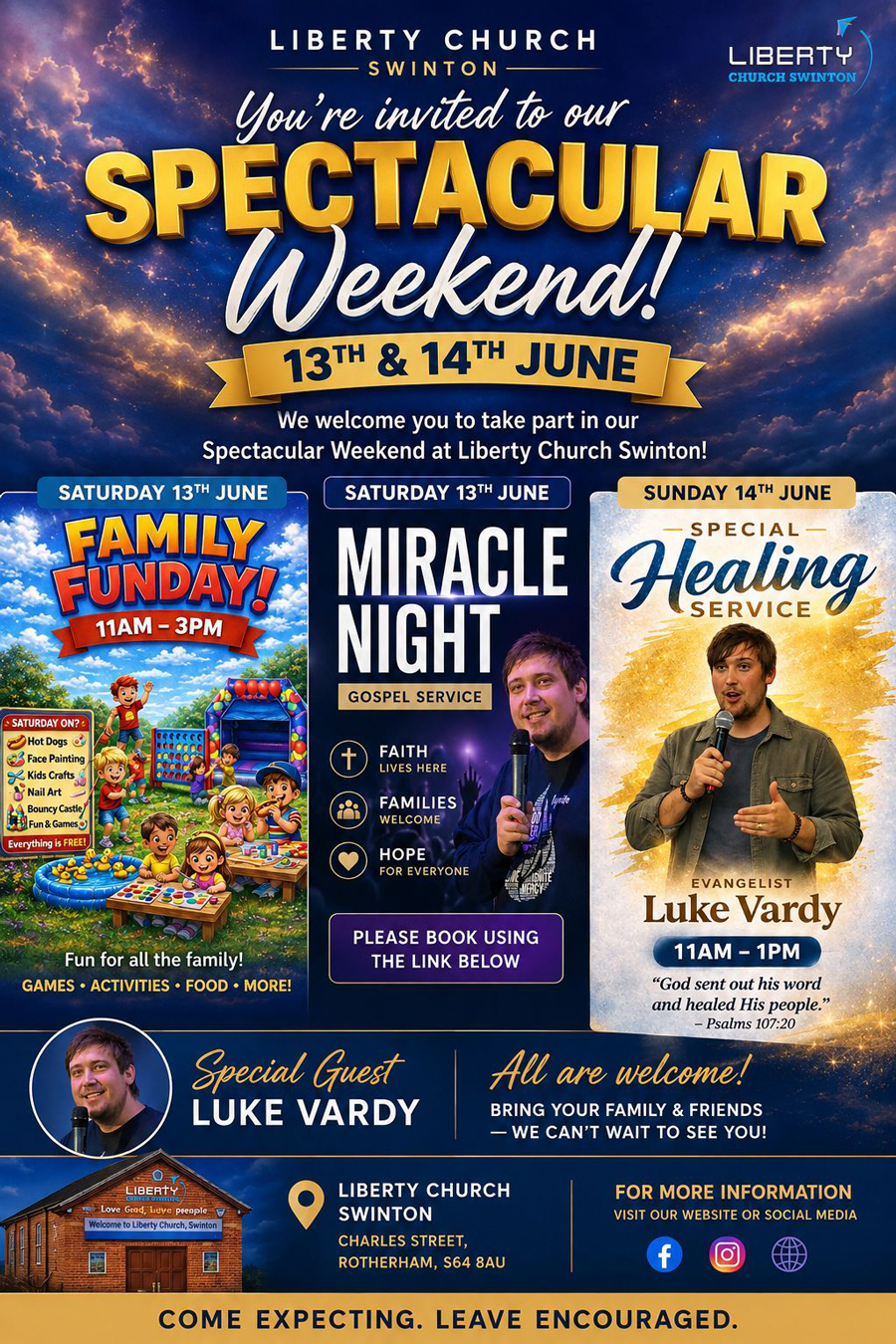 David's Tent Worship Night at Liberty Rotherham Church