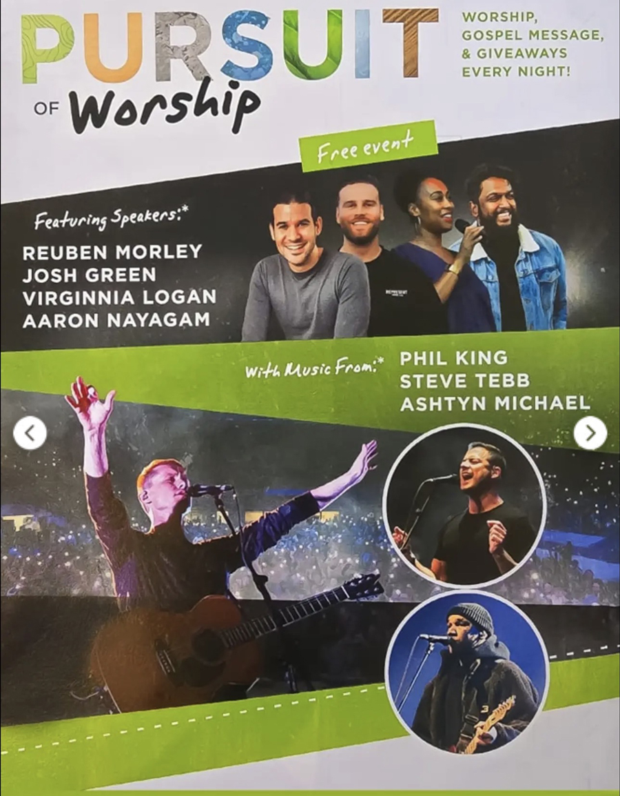 Pursuit of Worship: A ﻿youth and young adults event